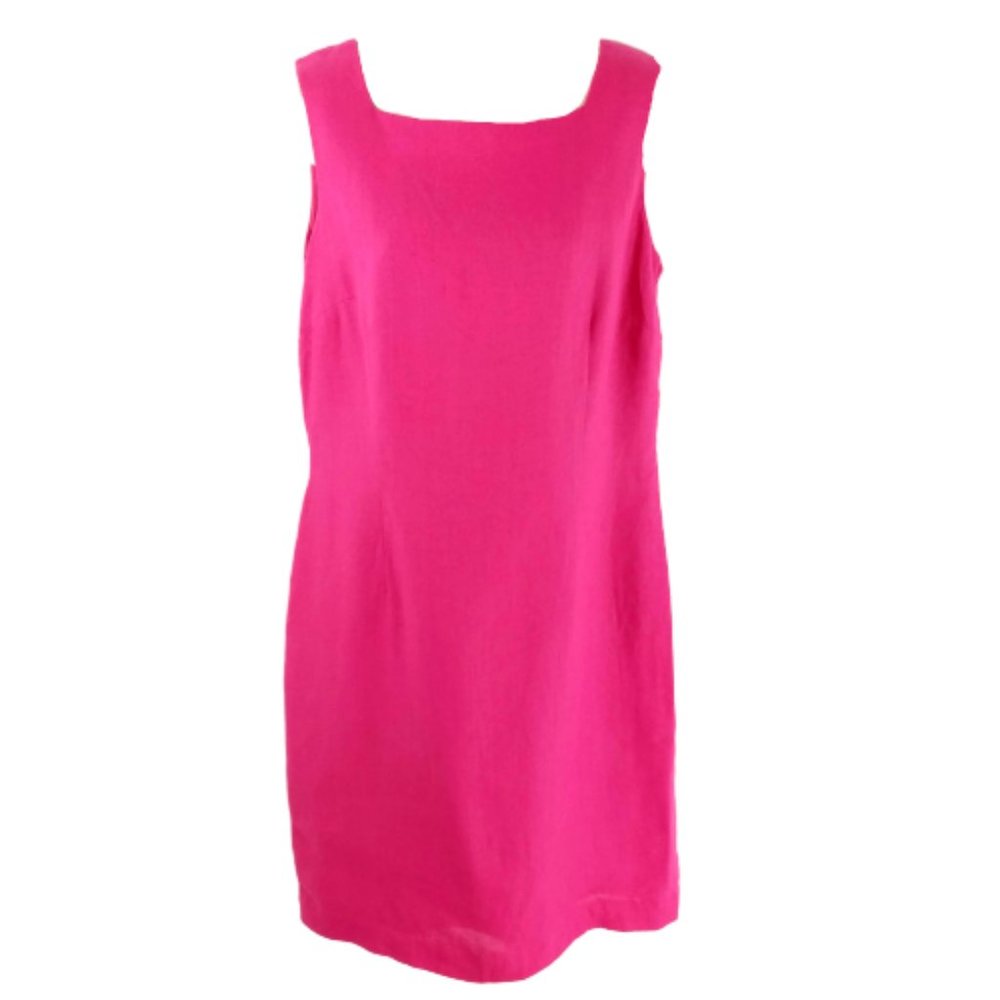 Talbots 100% Irish Linen Sleeveless Dress, 4 P